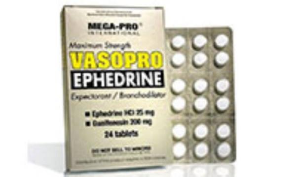 موارد مصرف داروی افدرین (EPHEDRINE)
